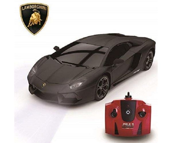 Radio Control Lamborghini Aventador zwart 1:24
